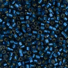 DB0693 Dusk Blue Semi-Matte Dyed, Size 11/0 Miyuki Delica Beads, 50gm bag DB0693 Dusk Blue Semi-Matte Dyed, Size 11/0 Miyuki Delica Beads, 50gm bag