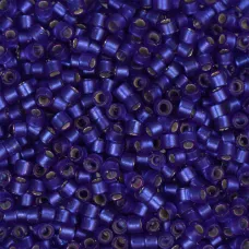 DB0696B Dark Violet Blue Semi-Matte Dyed, Size 11/0 Miyuki Delica Beads, 50gm ba... DB0696B Dark Violet Blue Semi-Matte Dyed, Size 11/0 Miyuki Delica Beads, 50gm ba...