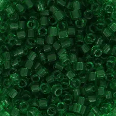DB0705 Green Lime Transparent, Size 11/0 Miyuki Delica Beads, 50g approx. DB0705 Green Lime Transparent, Size 11/0 Miyuki Delica Beads, 50g approx.