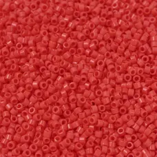 DB0727 Red Vermillion, Size 11/0 Miyuki Delica Beads, 50gm bag