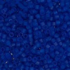 DB0748 Transparent Matte Cobalt Blue , Size 11/0 Miyuki Delica Beads, 50gm bag DB0748 Transparent Matte Cobalt Blue , Size 11/0 Miyuki Delica Beads, 50gm bag