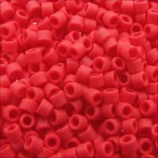 DB0753 Red, Size 11/0 Miyuki Delica Beads, 50gm bag DB0753 Red, Size 11/0 Miyuki Delica Beads, 50gm bag