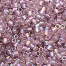 DBL0857 Matte Transparent Smoky Amethyst AB, Size 8/0 Miyuki Delica Beads, 5.2g ... DBL0857 Matte Transparent Smoky Amethyst AB, Size 8/0 Miyuki Delica Beads, 5.2g ...