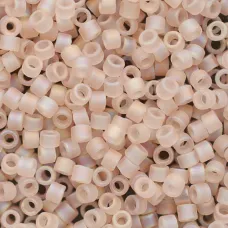 DB0868 Pink Mist Transparent AB Matte, Size 11/0 Miyuki Delica Beads, 50gm bag DB0868 Pink Mist Transparent AB Matte, Size 11/0 Miyuki Delica Beads, 50gm bag
