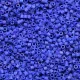 DBL0880 Matte Opaque Cobalt AB Size 8/0 Miyuki Delica Beads, 5.2g approx. DBL0880 Matte Opaque Cobalt AB Size 8/0 Miyuki Delica Beads, 5.2g approx.