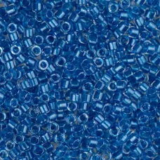 DB0920 Blue Cerulean Sparkle Crystal Lined, Size 11/0 Miyuki Delica Beads, 50gm ... DB0920 Blue Cerulean Sparkle Crystal Lined, Size 11/0 Miyuki Delica Beads, 50gm ...