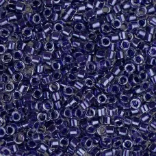 DB0923B Amethyst Sparkle Crystal Lined, Size 11/0 Miyuki Delica Beads, 50gm bag DB0923B Amethyst Sparkle Crystal Lined, Size 11/0 Miyuki Delica Beads, 50gm bag