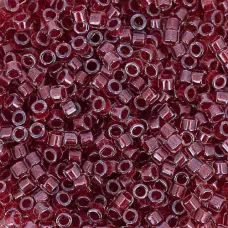 DB0924 Cranberry Red Sparkle Crystal Lined, Size 11/0 Miyuki Delica Beads, 50gm ... DB0924 Cranberry Red Sparkle Crystal Lined, Size 11/0 Miyuki Delica Beads, 50gm ...
