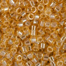 DB0099 Light Amber Transparent Luster, Size 11/0 Miyuki Delica Beads, 50gm bag DB0099 Light Amber Transparent Luster, Size 11/0 Miyuki Delica Beads, 50gm bag