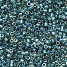 DB1006 Metallic Blue Green Gold Iris Miyuki 11/0 Delica Beads, 50 Gram Bag DB1006 Metallic Blue Green Gold Iris Miyuki 11/0 Delica Beads, 50 Gram Bag