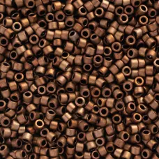 DB1051 Bronze AB Matte Metallic Gold Luster, Size 11/0 Miyuki Delica Beads, 50gm... DB1051 Bronze AB Matte Metallic Gold Luster, Size 11/0 Miyuki Delica Beads, 50gm...