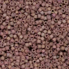 DB1061 Matted Metallic Dusky Clay AB Miyuki 11/0 Delica Beads, 50 Gram Bag DB1061 Matted Metallic Dusky Clay AB Miyuki 11/0 Delica Beads, 50 Gram Bag