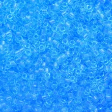 DB1109 Blue Ocean Transparent, Size 11/0 Miyuki Delica Beads, 50gm bag DB1109 Blue Ocean Transparent, Size 11/0 Miyuki Delica Beads, 50gm bag