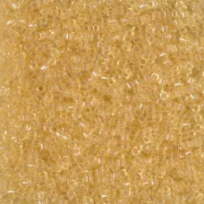 DB1112B Crystal Ivory Transparent, Size 11/0 Miyuki Delica Beads, 50gm bag DB1112B Crystal Ivory Transparent, Size 11/0 Miyuki Delica Beads, 50gm bag