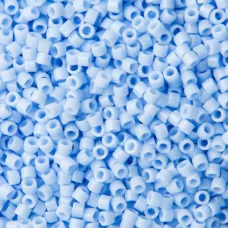 DB1137 Blue Agate Opaque, Size 11/0 Miyuki Delica Beads, 50gm bag DB1137 Blue Agate Opaque, Size 11/0 Miyuki Delica Beads, 50gm bag