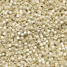DB1151 Galvanised Semi Matte Silver, Size 11/0 Miyuki Delica Beads, 50 Grams DB1151 Galvanised Semi Matte Silver, Size 11/0 Miyuki Delica Beads, 50 Grams