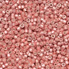 DB1156 Galvanized Semi-Matte Pink Blush, Size 11/0 Miyuki Delica Beads, 50 Grams DB1156 Galvanized Semi-Matte Pink Blush, Size 11/0 Miyuki Delica Beads, 50 Grams