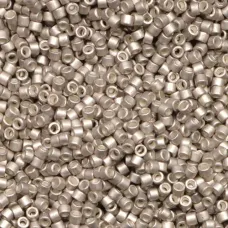 DB1159 Galvanized Semi-Frosted Pewter, Size 11/0 Miyuki Delica Beads, 50 Grams DB1159 Galvanized Semi-Frosted Pewter, Size 11/0 Miyuki Delica Beads, 50 Grams