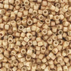 DB1162 Champagne Galvanized-Dyed Matte, Size 11/0 Miyuki Delica Beads, 50g appro... DB1162 Champagne Galvanized-Dyed Matte, Size 11/0 Miyuki Delica Beads, 50g appro...