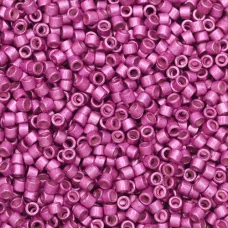 DB1184 Magenta Galvanized-Dyed Semi-Matte, Size 11/0 Miyuki Delica Beads, 50g ap... DB1184 Magenta Galvanized-Dyed Semi-Matte, Size 11/0 Miyuki Delica Beads, 50g ap...