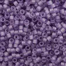 DB1265 Light Amethyst Transparent Matte, Size 11/0 Miyuki Delica Beads, 50g appr...