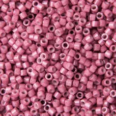 DB1376 Antique Rose Opaque Dyed, Size 11/0 Miyuki Delica Beads, 50gm bag DB1376 Antique Rose Opaque Dyed, Size 11/0 Miyuki Delica Beads, 50gm bag