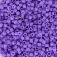 DB1379 Violet Opaque Dyed, Size 11/0 Miyuki Delica Beads, 50gm bag DB1379 Violet Opaque Dyed, Size 11/0 Miyuki Delica Beads, 50gm bag