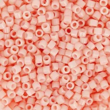 DB1493 Light Salmon Opaque, Size 11/0 Miyuki Delica Beads, 50gm bag DB1493 Light Salmon Opaque, Size 11/0 Miyuki Delica Beads, 50gm bag