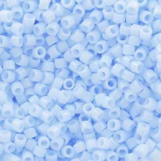 DB1497-1 Light Blue Sky Opaque, Size 11/0 Miyuki Delica Beads, 50gm bag DB1497-1 Light Blue Sky Opaque, Size 11/0 Miyuki Delica Beads, 50gm bag