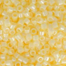 DB1511 Pale Yellow Opaque Matte, Size 11/0 Miyuki Delica Beads, 50g approx. whol... DB1511 Pale Yellow Opaque Matte, Size 11/0 Miyuki Delica Beads, 50g approx. whol...