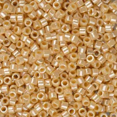DB1561 Ivory Pear Opaque Luster, Size 11/0 Miyuki Delica Beads, 50gm bag DB1561 Ivory Pear Opaque Luster, Size 11/0 Miyuki Delica Beads, 50gm bag