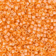 DB1563 Orange Mandarin Opaque Luster, Size 11/0 Miyuki Delica Beads, 50gm bag DB1563 Orange Mandarin Opaque Luster, Size 11/0 Miyuki Delica Beads, 50gm bag