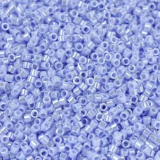 DB1568 Blue Agate Opaque Luster, Size 11/0 Miyuki Delica Beads, 50g approx. DB1568 Blue Agate Opaque Luster, Size 11/0 Miyuki Delica Beads, 50g approx.