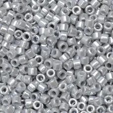 DB1570B Grey Ghost Opaque Luster, Size 11/0 Miyuki Delica Beads, 50gm bag DB1570B Grey Ghost Opaque Luster, Size 11/0 Miyuki Delica Beads, 50gm bag