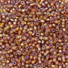 DB1574 Dark Brown Currant AB Size 11/0 Miyuki Delica Beads, 50g approx. DB1574 Dark Brown Currant AB Size 11/0 Miyuki Delica Beads, 50g approx.
