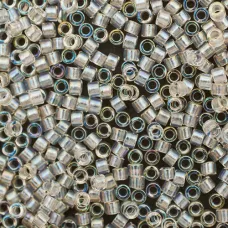 DB1674 Pearl Lined Light Transparent Pink AB, Size 11/0 Miyuki Delica Beads, 50g... DB1674 Pearl Lined Light Transparent Pink AB, Size 11/0 Miyuki Delica Beads, 50g...
