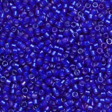 DB1785 White Lined Cobalt AB, Size 11/0 Miyuki Delica Beads, 50 Grams DB1785 White Lined Cobalt AB, Size 11/0 Miyuki Delica Beads, 50 Grams