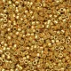 DBM1832 Duracoat Galvanised Gold - Miyuki  Miyuki Delica Beads Size 10/0 Colour Code 1832 - Bulk 50g pack