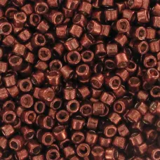 DB1842 Duracoat Galvanized Dark Berry, Size 11/0 Miyuki Delica Beads, 50gm bag DB1842 Duracoat Galvanized Dark Berry, Size 11/0 Miyuki Delica Beads, 50gm bag