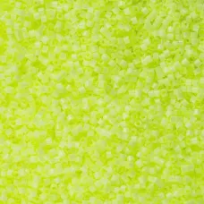 DB1857 Lime Acid Silk Inside Dyed, Size 11/0 Miyuki Delica Beads, 50gm bag 