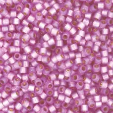 DB2180 Semi-Frosted Silver Lined Dyed Orchid 11/0 Duracoat Miyuki Delica Beads, ...