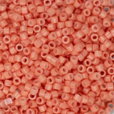 DB2112B Duracoat Opaque Dyed Salmon Pink, Size 11/0 Miyuki Delica Beads, 50gm ba... DB2112B Duracoat Opaque Dyed Salmon Pink, Size 11/0 Miyuki Delica Beads, 50gm ba...