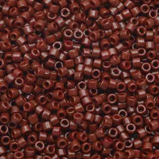 DB2120 Duracoat Opaque Maroon, Size 11/0 Miyuki Delica Beads, 50gm bag DB2120 Duracoat Opaque Maroon, Size 11/0 Miyuki Delica Beads, 50gm bag