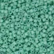 DB2125 Duracoat Opaque Dyed Turquoise Green, Size 11/0 Miyuki Delica Beads, 50gm bag