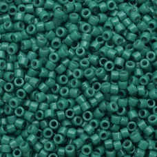 DB2131B Duracoat Opaque Dyed Leaf Green, Size 11/0 Miyuki Delica Beads, 50gm bag DB2131B Duracoat Opaque Dyed Leaf Green, Size 11/0 Miyuki Delica Beads, 50gm bag