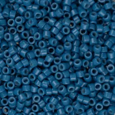 DB2135B Duracoat Opaque Dyed Dusk Blue, Size 11/0 Miyuki Delica Beads, 50gm bag DB2135B Duracoat Opaque Dyed Dusk Blue, Size 11/0 Miyuki Delica Beads, 50gm bag