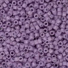 DB2136 Duracoat Opaque Dyed Lilac, Size 11/0 Miyuki Delica Beads, 50gm bag DB2136 Duracoat Opaque Dyed Lilac, Size 11/0 Miyuki Delica Beads, 50gm bag
