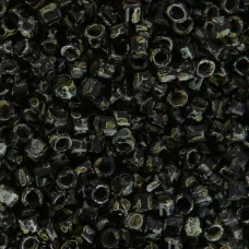 DB2261B Picasso Smokey Matte Black, Size 11/0 Miyuki Delica Beads, 50gm DB2261B Picasso Smokey Matte Black, Size 11/0 Miyuki Delica Beads, 50gm