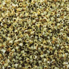 DB2262 Picasso Canary Yellow Matte, Size 11/0 Miyuki Delica Beads, 50gm DB2262 Picasso Canary Yellow Matte, Size 11/0 Miyuki Delica Beads, 50gm