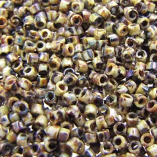 DB2267B Picasso Brown Tan Matte, Size 11/0 Miyuki Delica Beads, 50gm DB2267B Picasso Brown Tan Matte, Size 11/0 Miyuki Delica Beads, 50gm